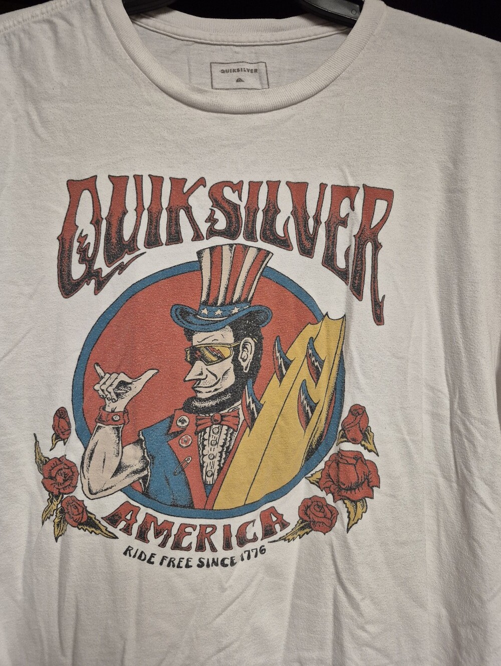 Quiksilver Surf Uncle Sam surfboard Tee